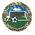 Sparkling Hologram Mylar Insert - 2" Soccer